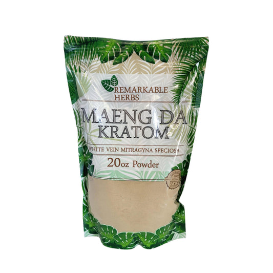 Remarkable Herbs Kratom Powder 20OZ Maeng Da White