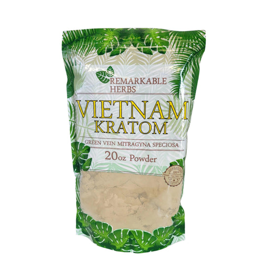 Remarkable Herbs Kratom Powder 20OZ Vietnam