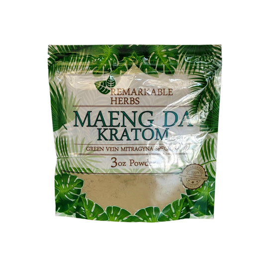 Remarkable Herbs Kratom Powder 3OZ Maeng Da Green