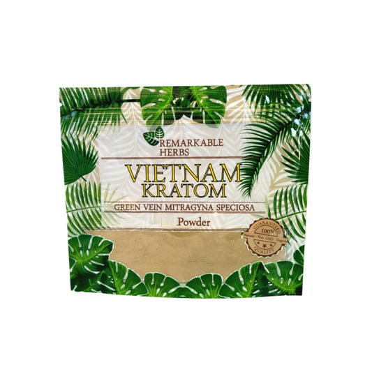 Remarkable Herbs Kratom Powder 3OZ Vietnam Green