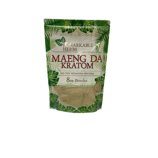 Remarkable Herbs Kratom Powder 8OZ Maeng Da Red