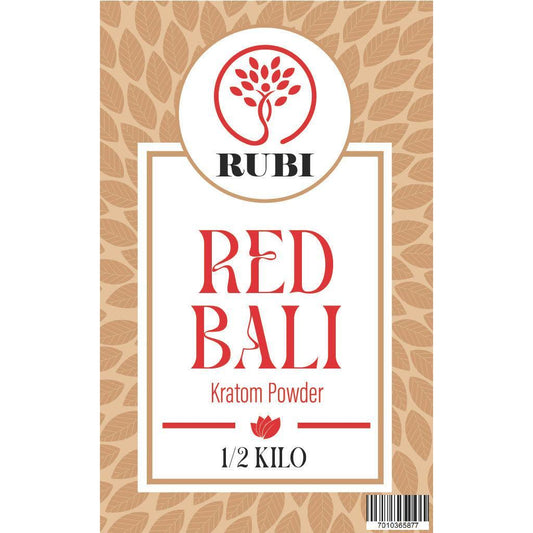 Rubi Kratom Powder 1/2KG Bali Red