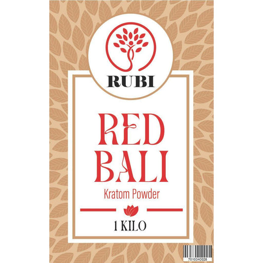 Rubi Kratom Powder 1KG Bali Red