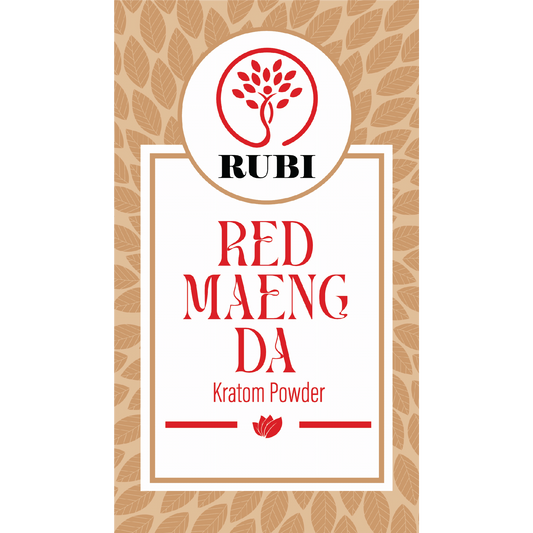 Rubi Kratom Powder 1KG Maeng Da Red