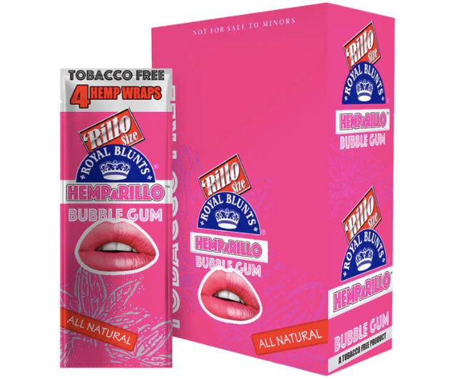 Hemparillo Wraps 15CT Box
