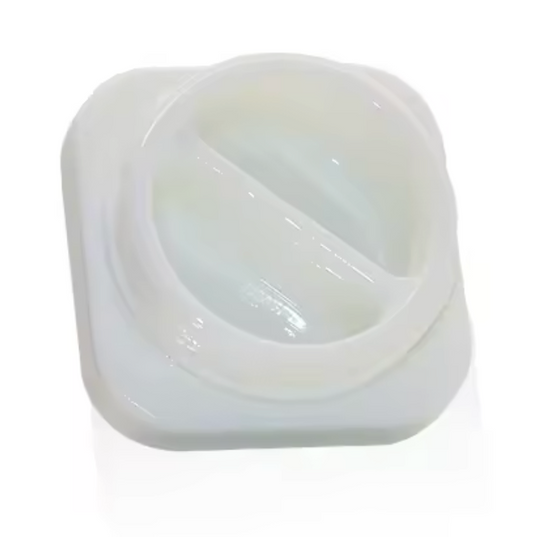 Jar 9ML Square White Split 360ct Case