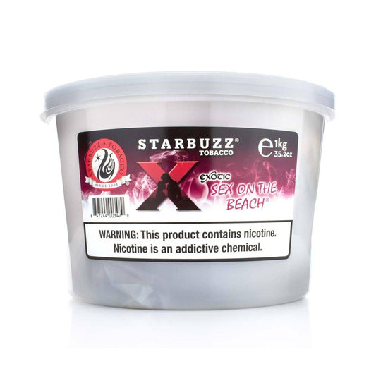 Starbuzz Shisha 1KG X on the Beach