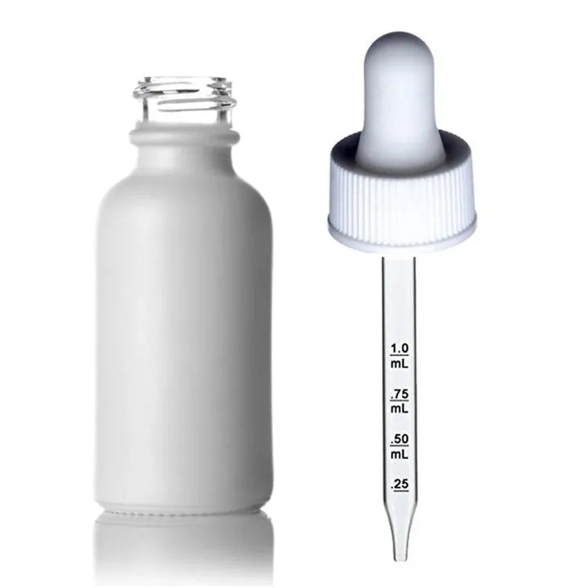 Tincture Bottle 60ML Dropper White