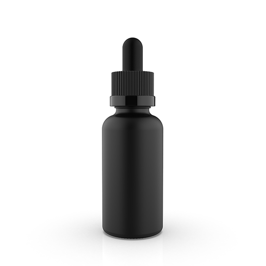 Tincture Bottle 30ML Dropper Black