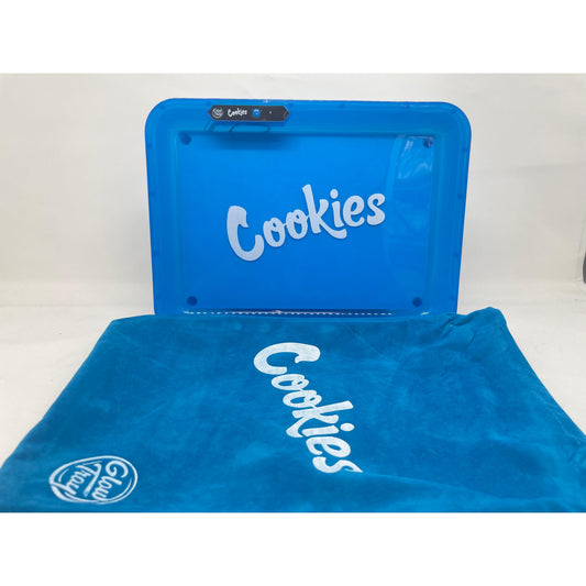 Tray Glow 12" x 9" Brand Pastry Blue Dark