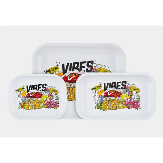VIBES Rolling Tray Medium Collage