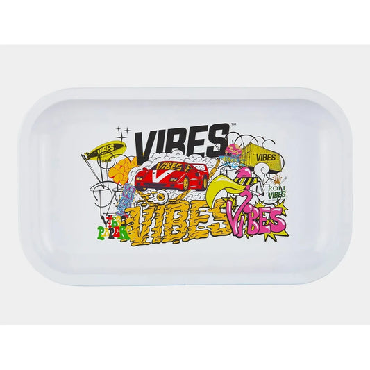 VIBES Rolling Tray Medium Collage