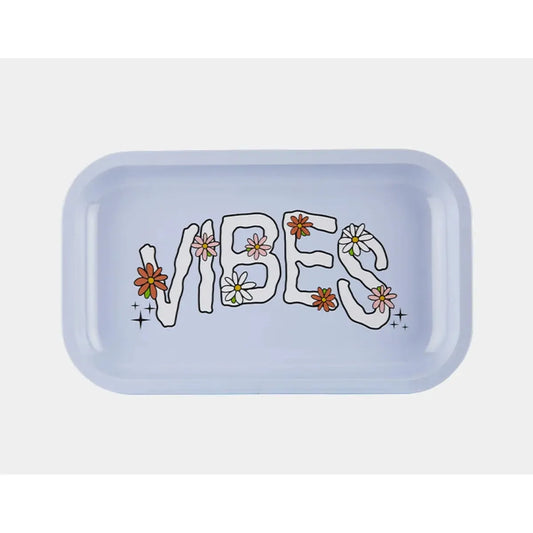 VIBES Rolling Tray Medium Daisy