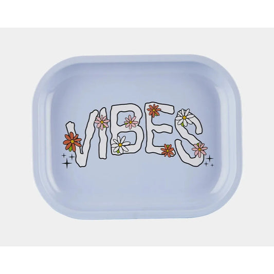 VIBES Rolling Tray Small Daisy