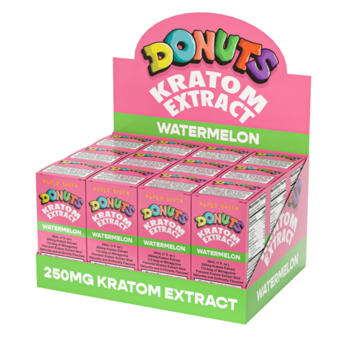 Donuts Kratom Gold Shot Variety Pack 12CT