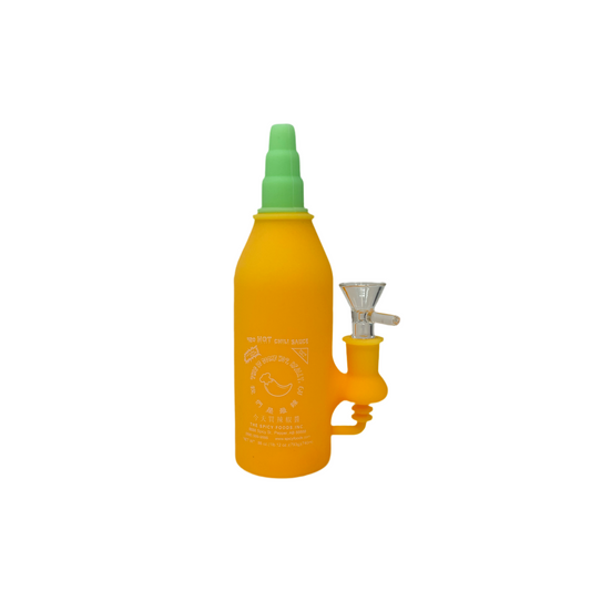 Waterpipe 14F Silicone Spicy Sauce Yellow