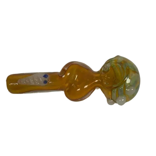 Handpipe 4.5" Swirled Shell Design Color Mix