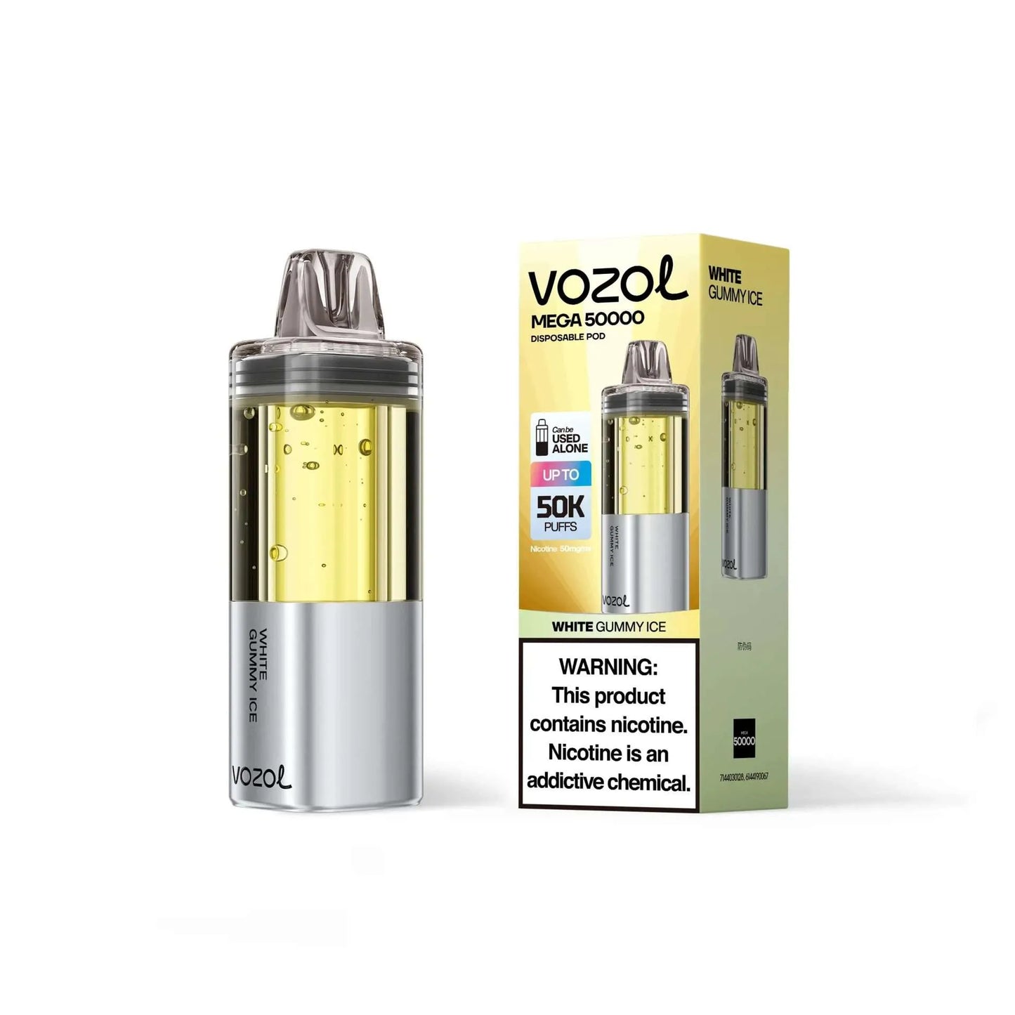 Vozol Mega 50k Disposable Vape Pod 10ct Box