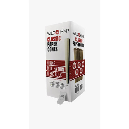 Wild Hemp Cones Bulk 800CT King Size