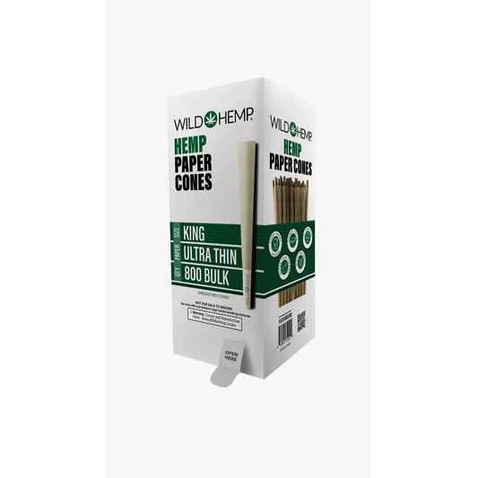 Wild Hemp Cones Bulk 900CT 1 1/4 Size