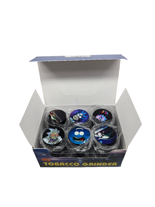 Grinder 50MM 4X Decal Mix 12CT
