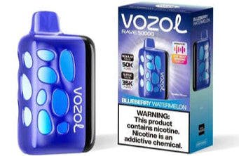 Vozol Disposable Vape Rave 50000 5ct Box