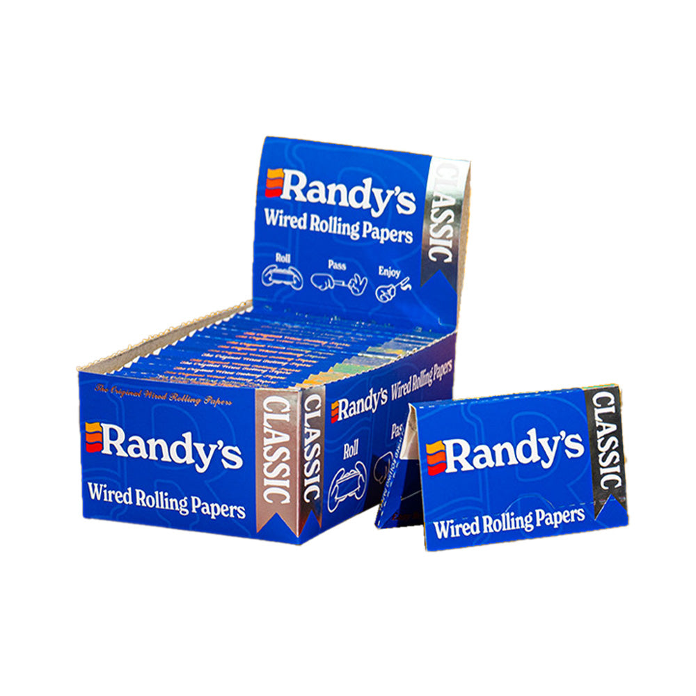 Randy's Wired Rolling Papers 24 Count / 25 Count Box