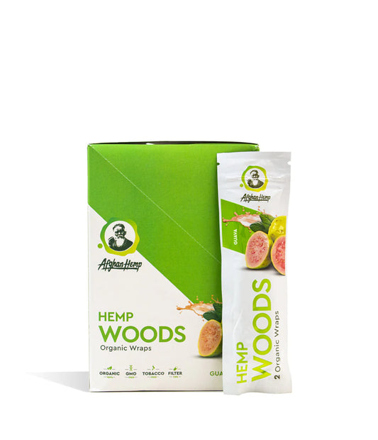 Afghan Hemp Wraps 2CT Woods Guava 25CT Box