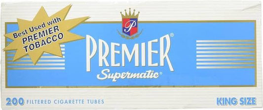 Premier Tubes 200 Count Blue 5 Count Pack