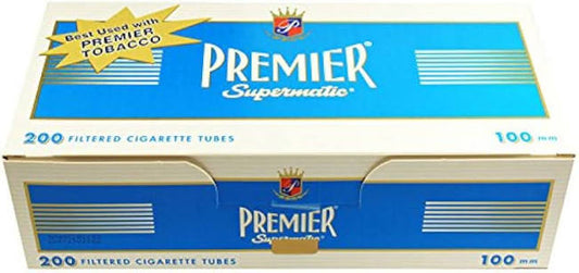Premier Tubes 200 Count Blue 5 Count Pack