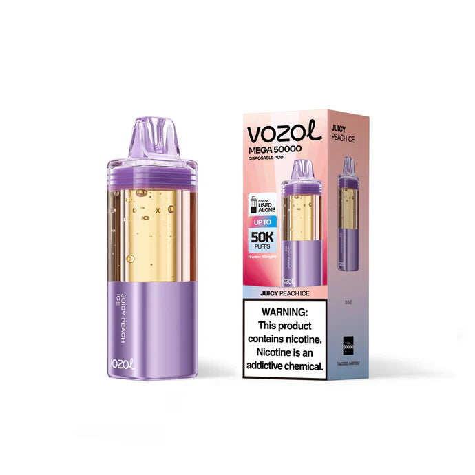 Vozol Mega 50k Disposable Vape Pod 10ct Box
