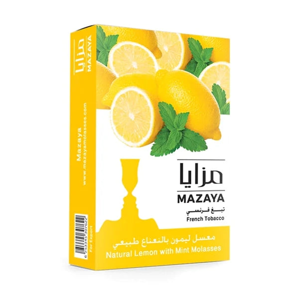 Mazaya Shisha 50G Lemon Mint 10CT