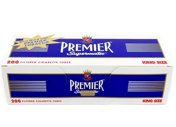 Premier Tubes 200 Count Regular 5 Count Pack