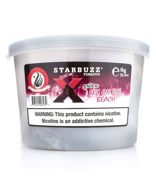 Starbuzz Shisha 1KG X on the Beach