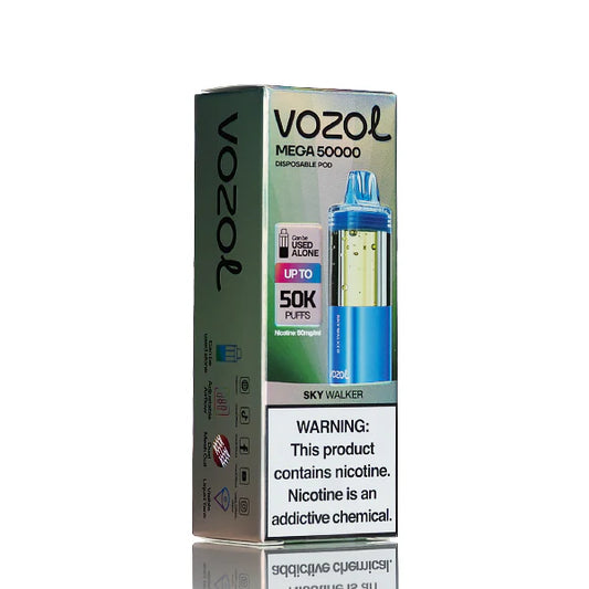 Vozol Mega 50k Disposable Vape Pod 10ct Box