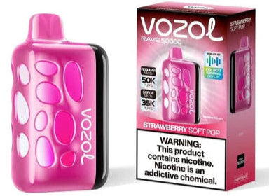 Vozol Disposable Vape Rave 50000 5ct Box